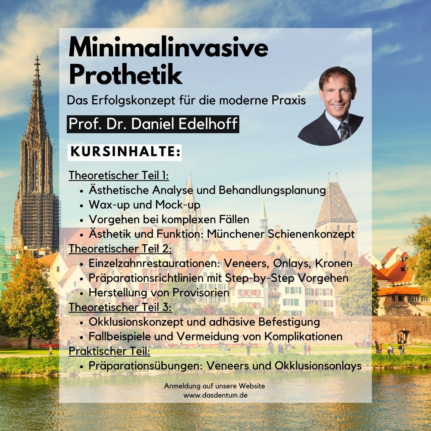 Minimalinvasive Prothetik – Das Erfolgskonzept für die moderne Praxis mit Prof. Dr. Daniel Edelhoff
